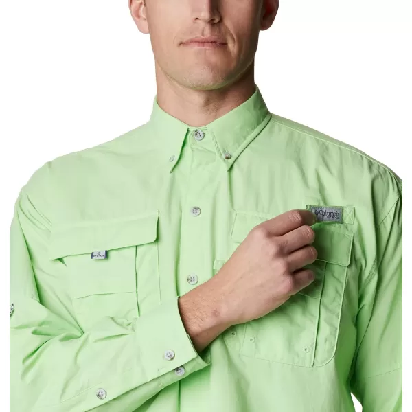 Columbia mens Bahama Ii Long Sleeve ShirtLime Glow