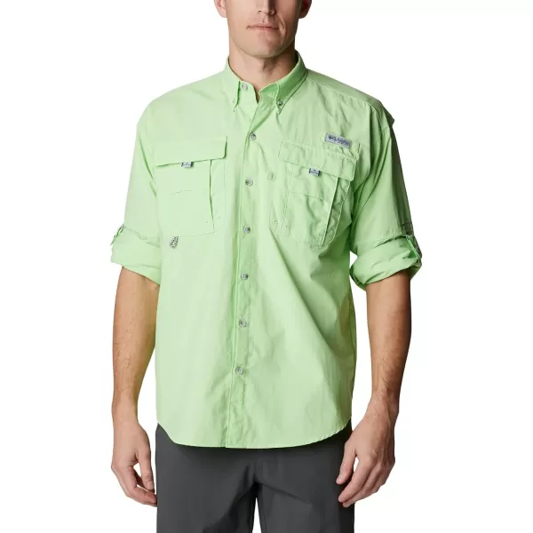 Columbia mens Bahama Ii Long Sleeve ShirtLime Glow