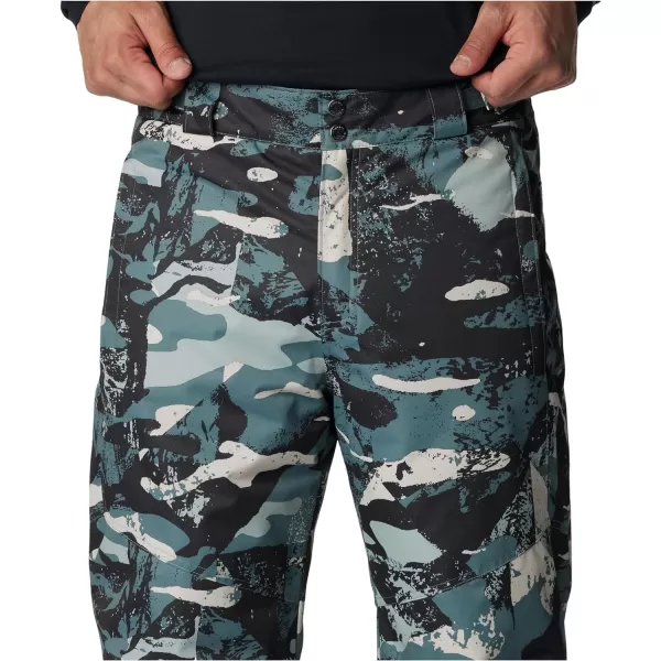 Columbia mens Bugaboo IV Snow PantMetal Geoglacial Print