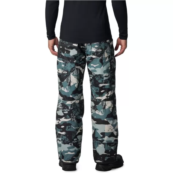 Columbia mens Bugaboo IV Snow PantMetal Geoglacial Print