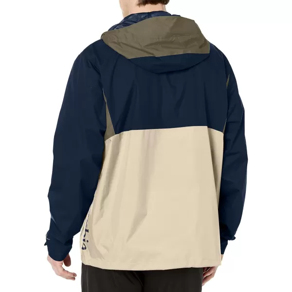 Columbia mens Inner Limits II JacketAncient FossilCollegiate NavyStone Green