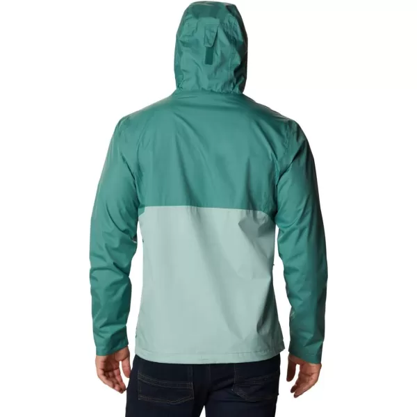 Columbia mens Inner Limits II JacketAqua ToneThyme Green