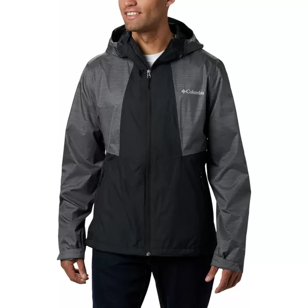 Columbia mens Inner Limits II JacketBlack Graphite Heather