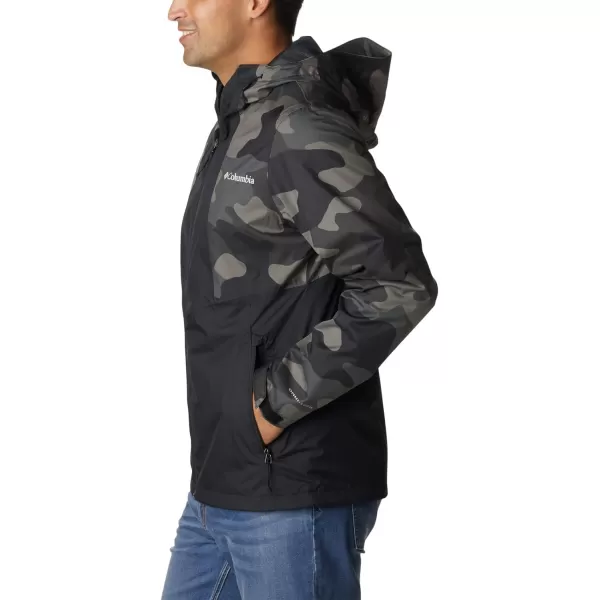 Columbia mens Inner Limits II JacketBlackBlack Mod Camo Print