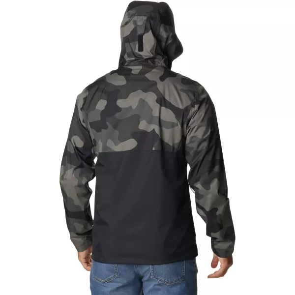 Columbia mens Inner Limits II JacketBlackBlack Mod Camo Print