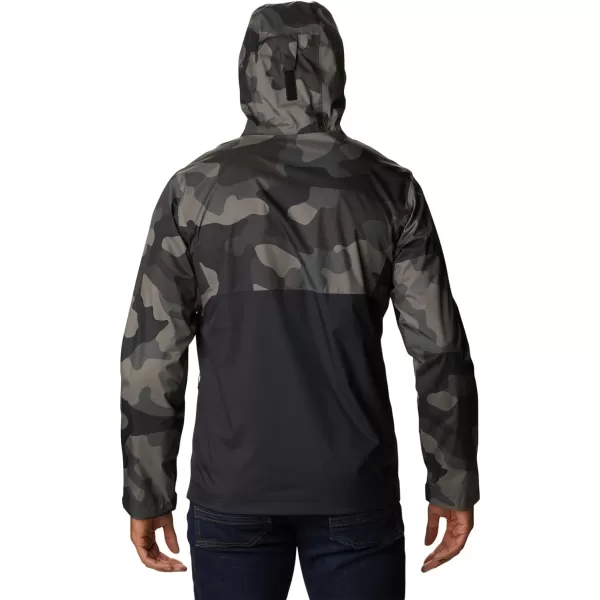 Columbia mens Inner Limits II JacketBlackBlack Mod Camo Print