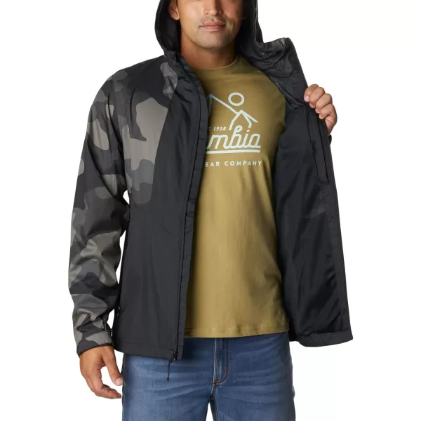 Columbia mens Inner Limits II JacketBlackBlack Mod Camo Print