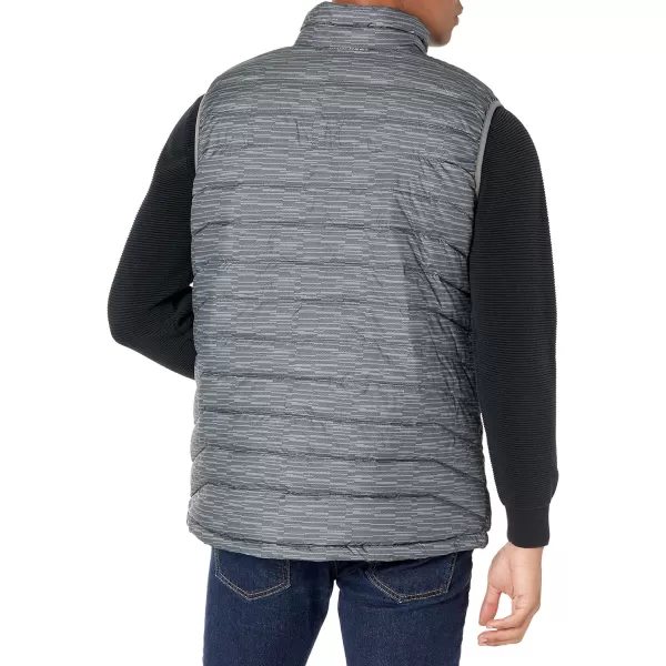 Columbia mens Powder Lite VestCity Grey Columns