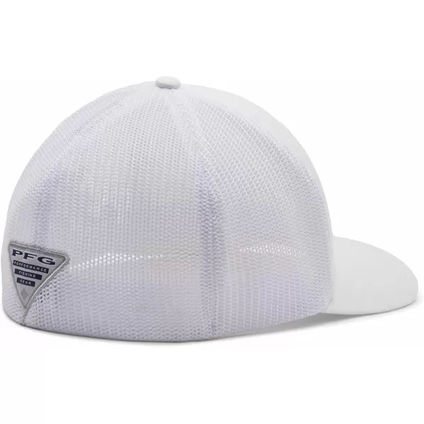 Columbia unisexadult Collegiate Pfg Mesh Ball CapAla  White