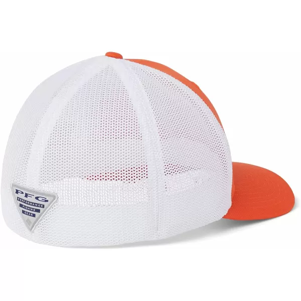 Columbia unisexadult Collegiate Pfg Mesh Ball CapAub  Spark Orange