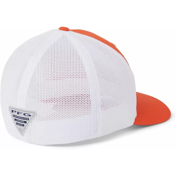 Columbia unisexadult Collegiate Pfg Mesh Ball CapCle  Spark Orange