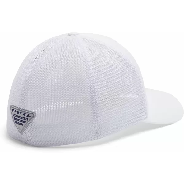 Columbia unisexadult Collegiate Pfg Mesh Ball CapWv  White