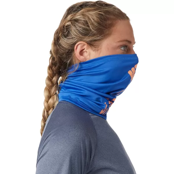 Columbia unisexadult Terminal Tackle Neck Gaiter IiVivid BlueBright Nectar