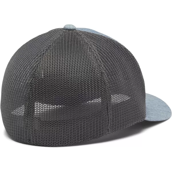 Columbia unisexadult Tree Flag Mesh Ball Cap  High CrownBluestone Heather