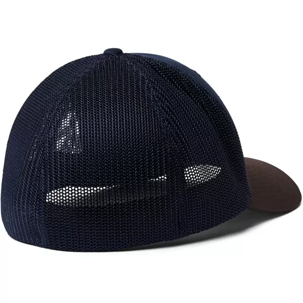 Columbia unisexadult Tree Flag Mesh Ball Cap  High CrownCollegiate NavyBuffalo