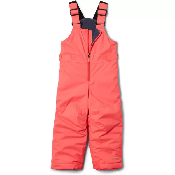 Columbia unisexchild Snowslope Ii Bib SnowpantNeon Sunrise