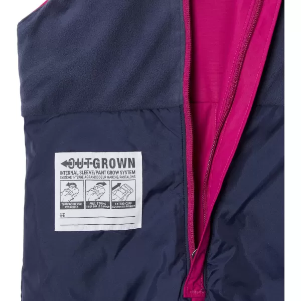 Columbia unisexchild Snowslope Ii Bib SnowpantWild Fuchsia