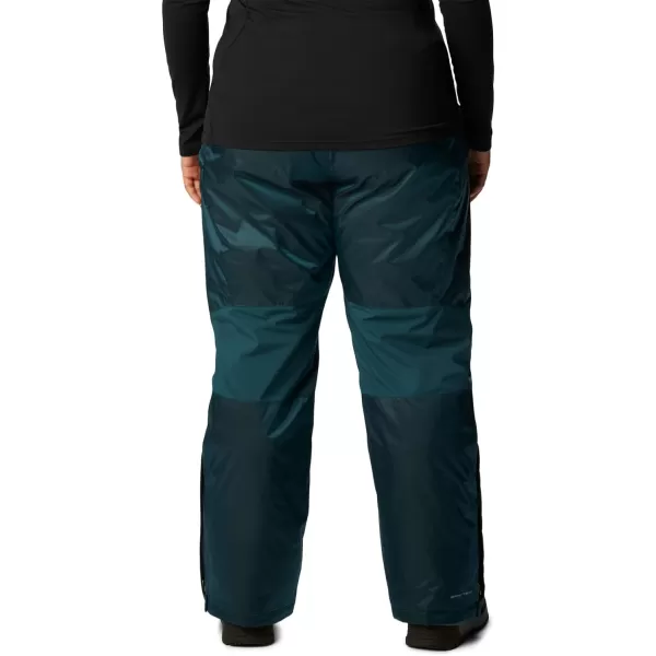 Columbia womens Kick Turner Ii Insulated PantNight Wave Sheen Night Wave