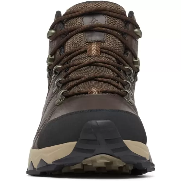 Mens Peakfreak Ii Mid Outdry Leather Hiking ShoeCordovanBlack