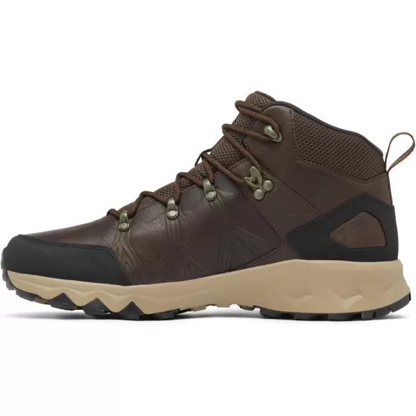 Mens Peakfreak Ii Mid Outdry Leather Hiking ShoeCordovanBlack