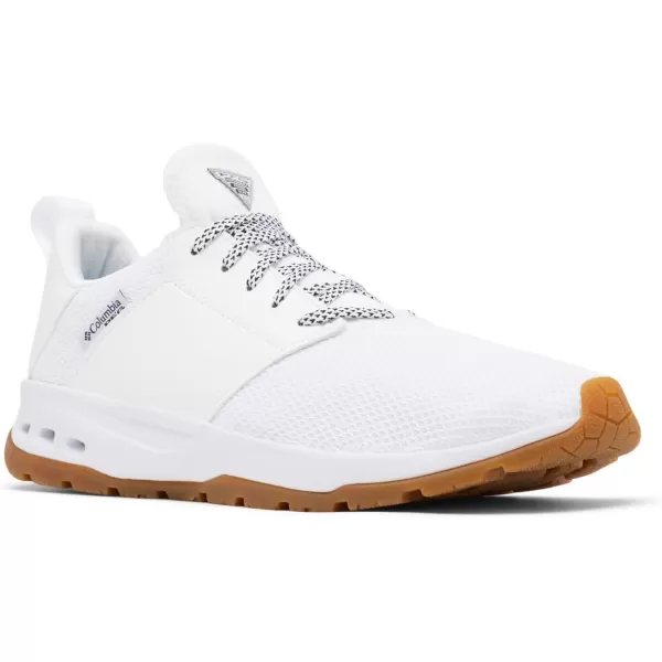 Mens Tamiami PFG Boat ShoeWhiteBlack