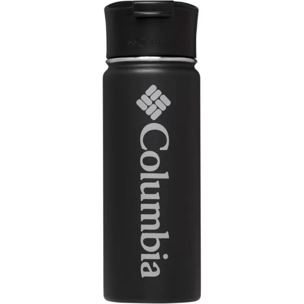 Columbia 18 fl oz DoubleWall Insulated Vacuum Bottle with ScrewOn Top BlackColumbia 18 fl oz DoubleWall Insulated Vacuum Bottle with ScrewOn Top Black