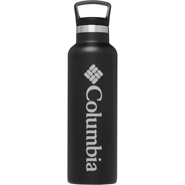 Columbia 21 fl oz DoubleWall Insulated Vacuum Bottle with ScrewOn Top BlackColumbia 21 fl oz DoubleWall Insulated Vacuum Bottle with ScrewOn Top Black