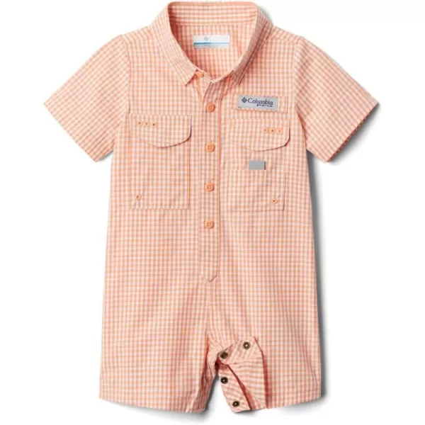 Columbia Baby Bonehead RomperBright Nectar Gingham