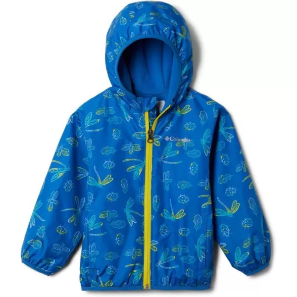 Columbia Baby Boys Mini Pixel Grabber Ii Wind JacketBright Indigo Bug Catcher