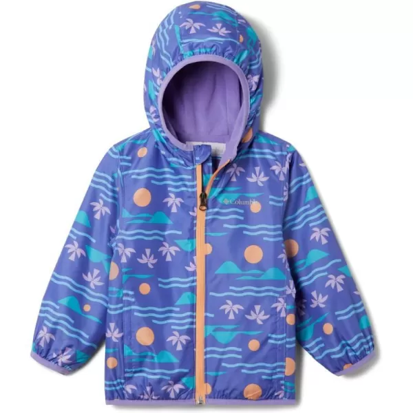 Columbia Baby Boys Mini Pixel Grabber Ii Wind JacketPaisley Purple Seaside