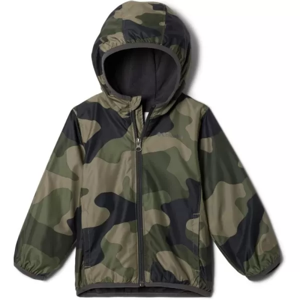 Columbia Baby Boys Mini Pixel Grabber Ii Wind JacketStone Green Mod Camo