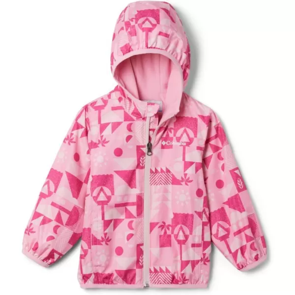 Columbia Baby Boys Mini Pixel Grabber Ii Wind JacketWild Rose Quest