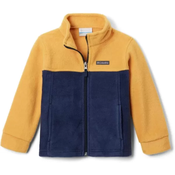 Columbia Baby Boys Steens Mountain Ii FleeceRaw HoneyCollegiate Navy