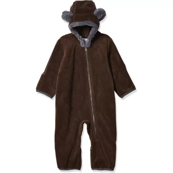 Columbia Baby Boys Tiny Bear Ii Bunting Warm Soft FleeceBark  Legacy