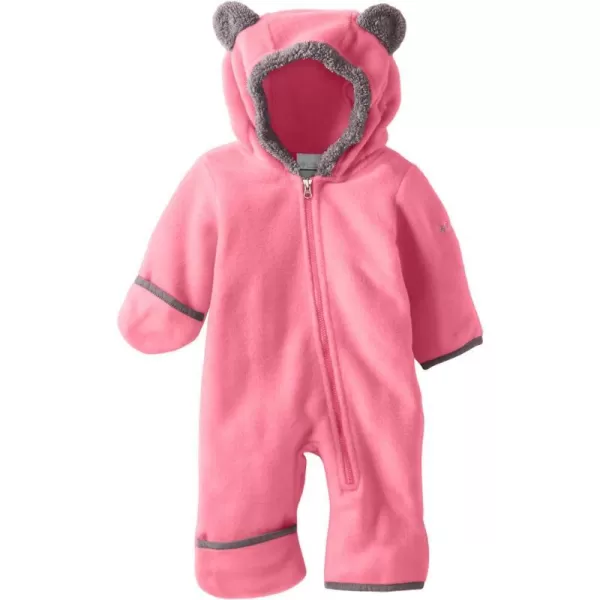 Columbia Baby Boys Tiny Bear Ii Bunting Warm Soft FleeceCamellia Rose