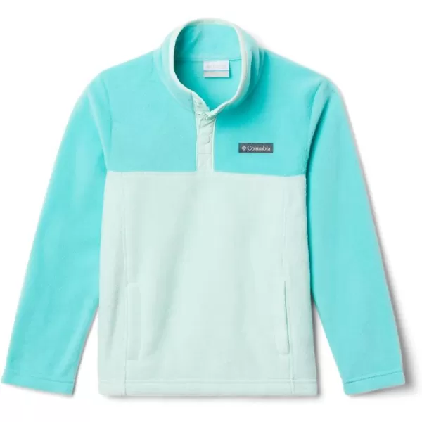 Columbia Baby Steens MTN 14 Snap Fleece PullOverSea IceDolphin