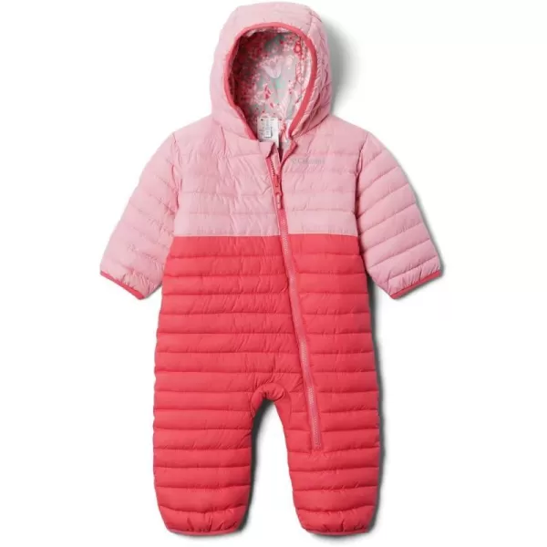 Columbia BabyGirls Powder LitenbspReversible BuntingBright GeraniumPink Orchid