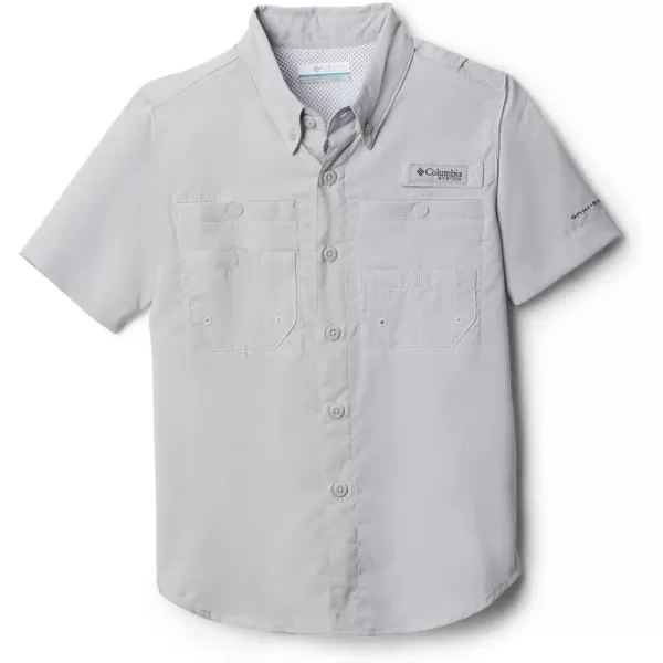 Columbia Boys Big Tamiami Short Sleeve ShirtCool Grey