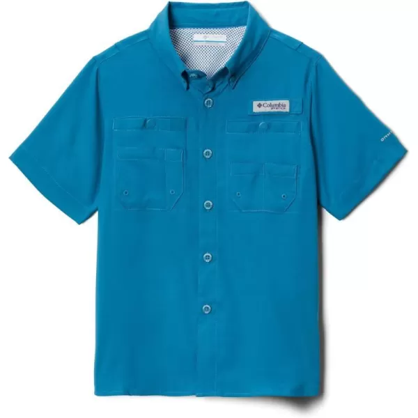 Columbia Boys Big Tamiami Short Sleeve ShirtDeep Marine