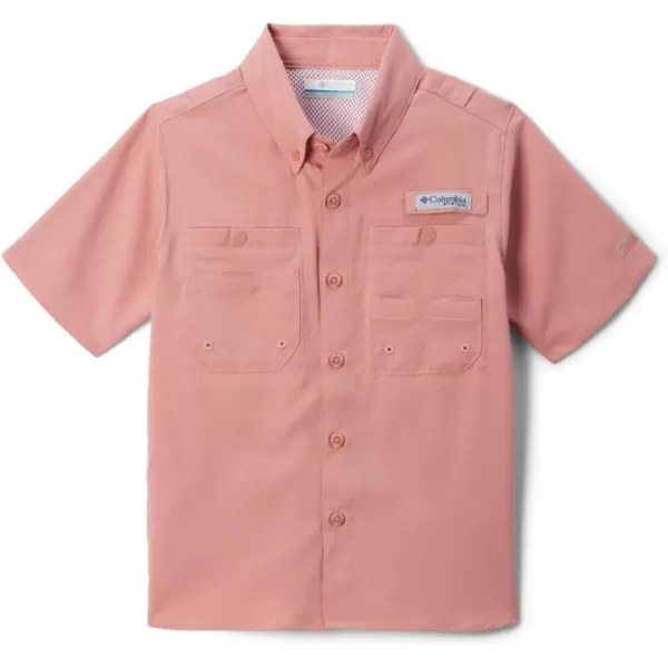 Columbia Boys Big Tamiami Short Sleeve ShirtSandalwood Pink