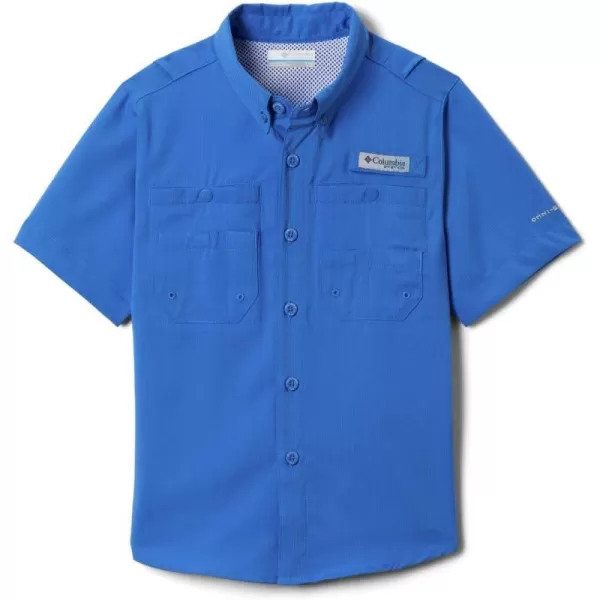 Columbia Boys Big Tamiami Short Sleeve ShirtVivid Blue