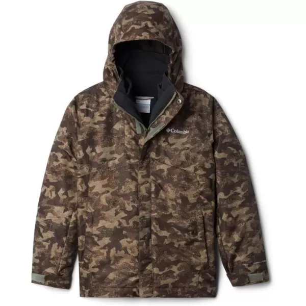 Columbia Boys Bugaboo II Fleece Interchange JacketCypress Camo Print