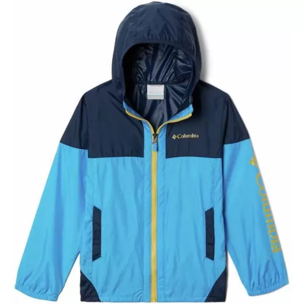 Columbia Boys Flash Challenger WindbreakerCompass BlueCollegiate Navy