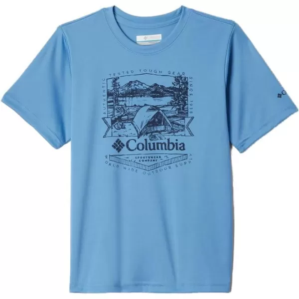 Columbia Boys Fork Stream Short Sleeve Graphic ShirtSkylerLakeside Badge