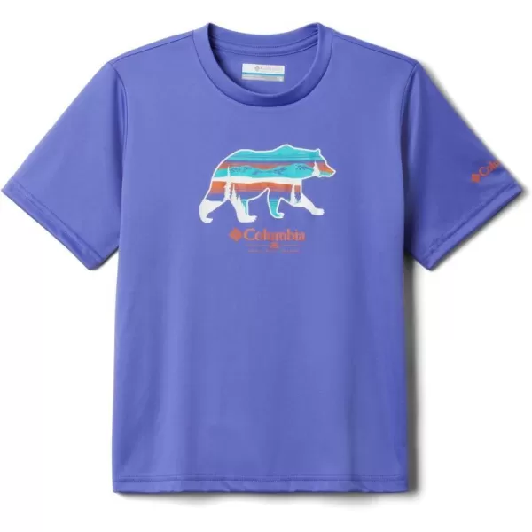 Columbia Boys Grizzly Ridge Short Sleeve Graphic ShirtPurple LotusScenic Stroll Graphic