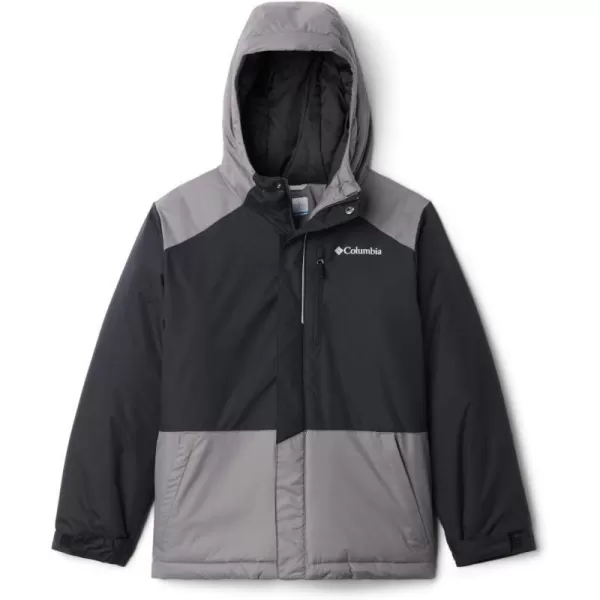 Columbia Boys Lightning Lift JacketBlackCity Grey