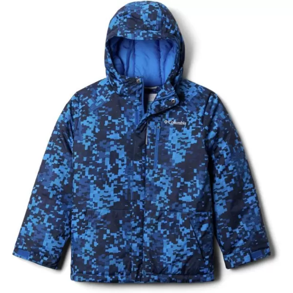 Columbia Boys Lightning Lift JacketBright Indigo Weave Print