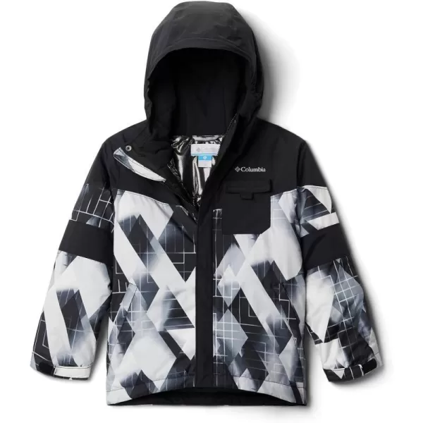 Columbia Boys Mighty Mogul Ii JacketBlack Geo MountainBlack