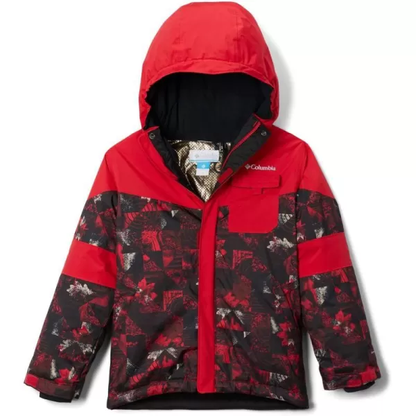 Columbia Boys Mighty Mogul Ii JacketMountain Red KaleidoscopeMountain Red