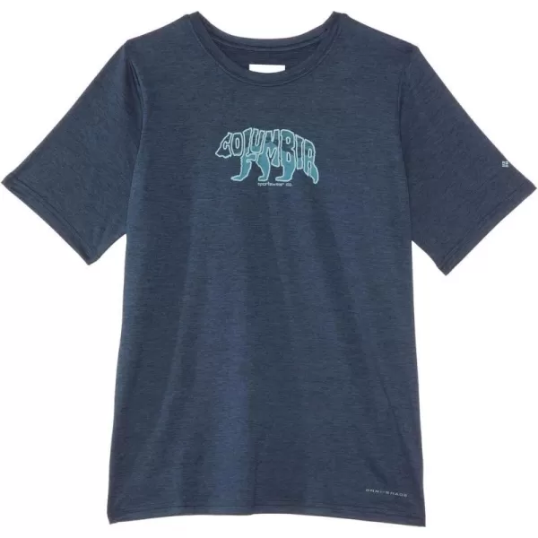 Columbia Boys Mount Echo Short Sleeve Graphic ShirtCollegiate NavyBearly Stroll